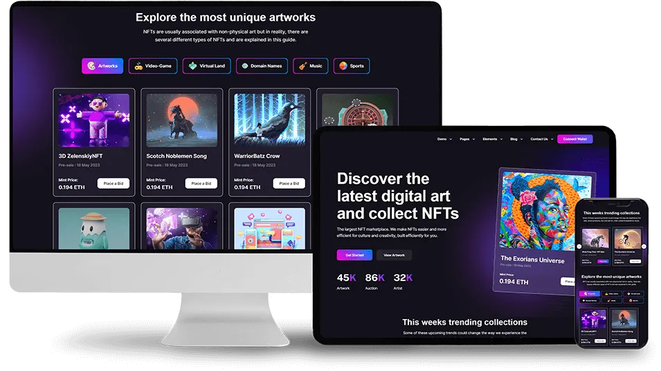  White label NFT Marketplace Development